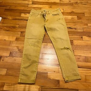 American Eagle crop jeggings